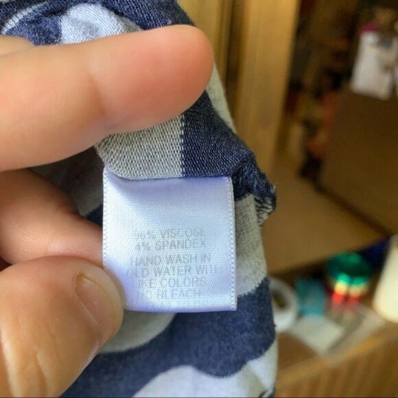 Gibson Striped Long Sleeve-Women Large - Picture 5 of 8